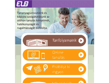 Tablet Screenshot of elo.hu
